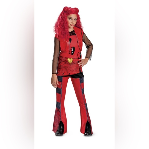 Descendants 4: The Rise of Red Halloween Costume Size 7/8 - Picture 1 of 7